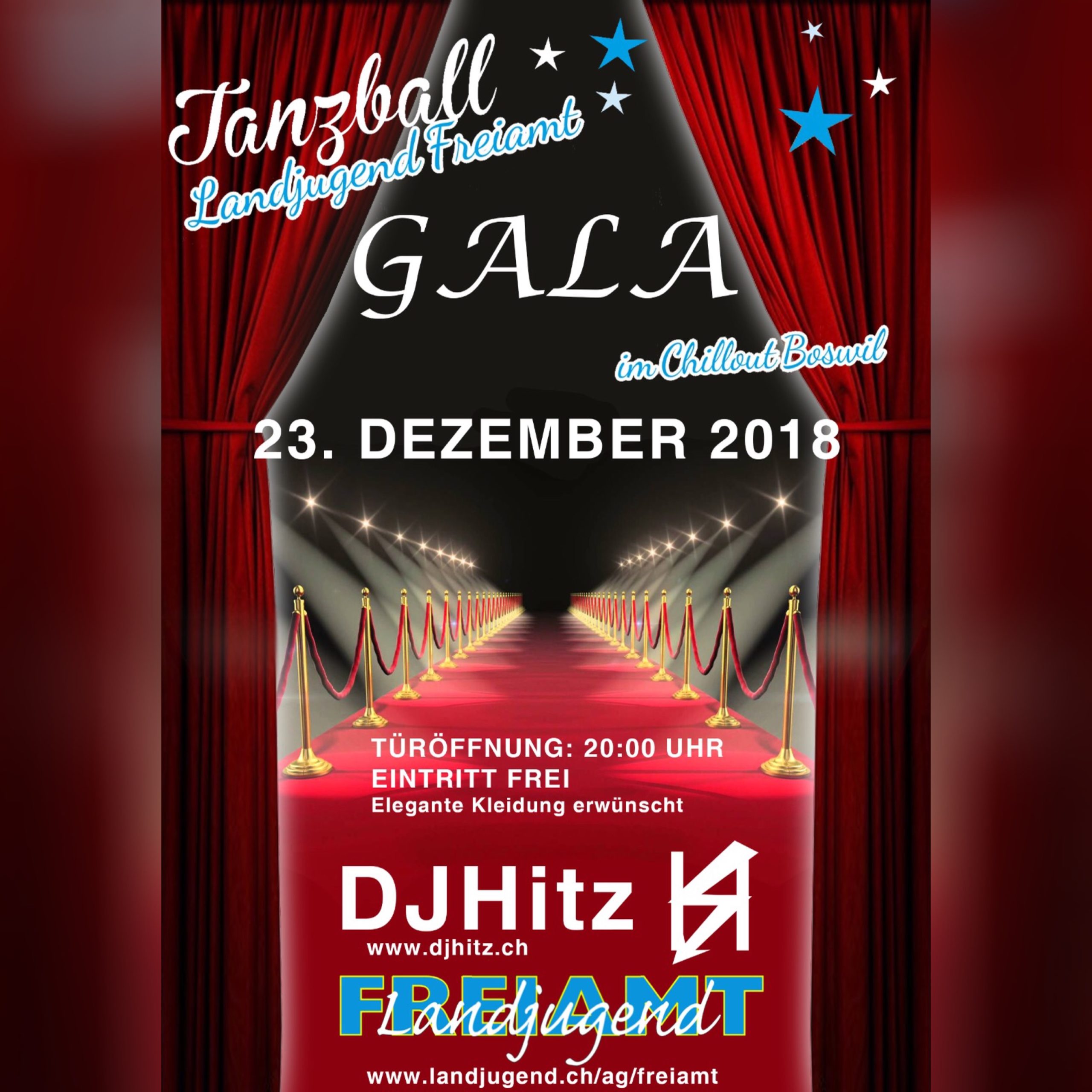 Gala Tanzball 2018 Flyer